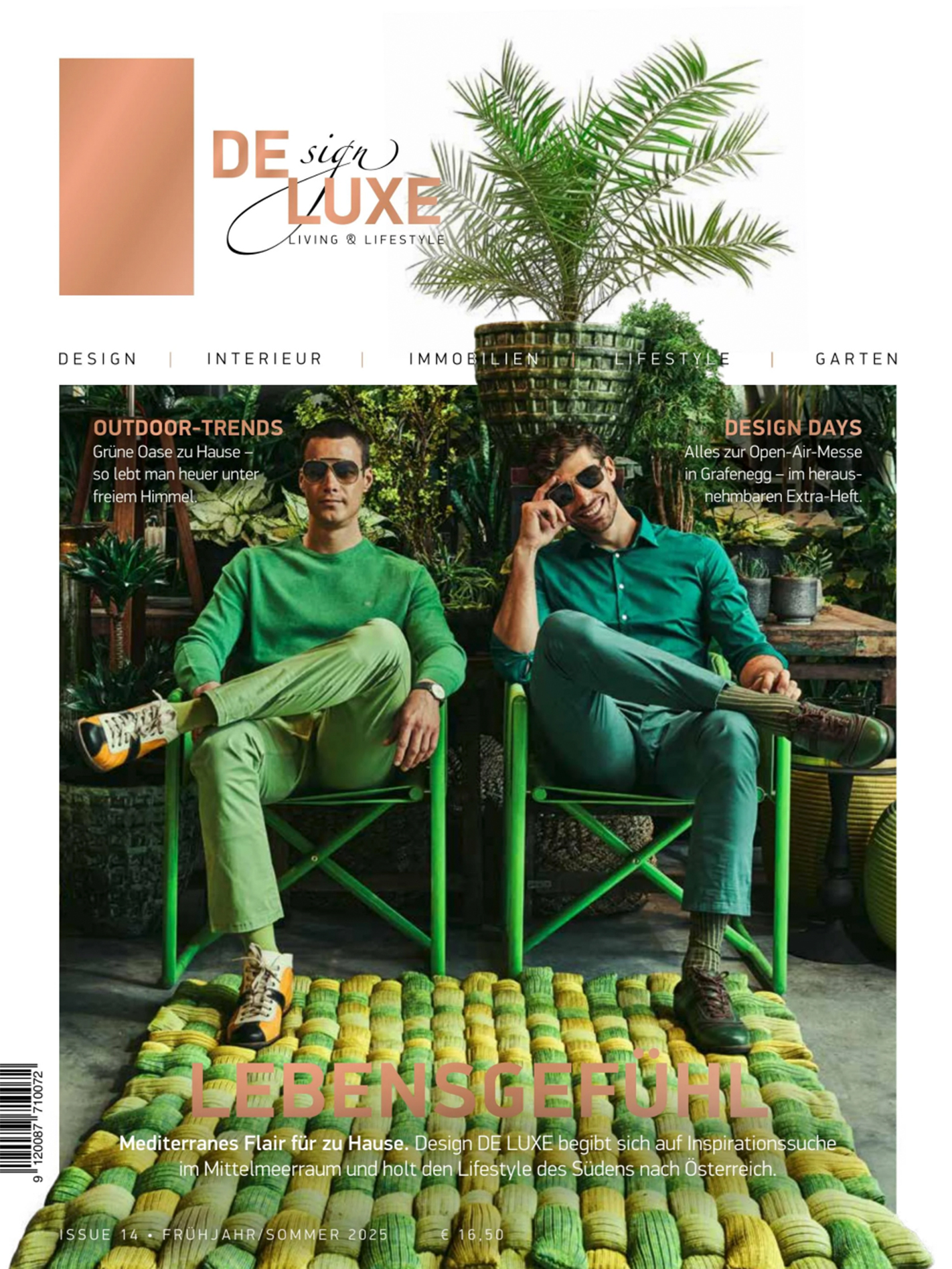 Design Deluxe Magazine- 14 Frühjahr Cover 2025